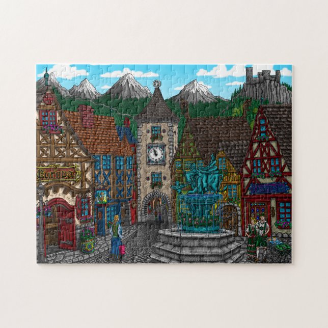 Puzzle Homenaje a Europa (Horizontal)