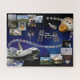 Puzzle Homenaje al transbordador espacial Atlantis