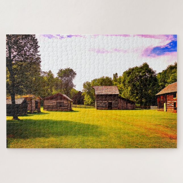 Puzzle Homestead noruego (Horizontal)