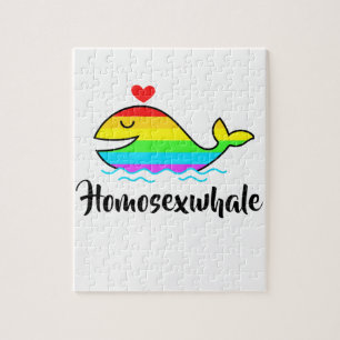 Puzzle Homosexuwhale   LGBTQ+ Pride