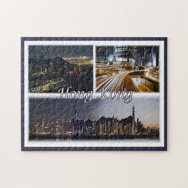 Puzzle Hong Kong - Mosaico - (Horizontal)