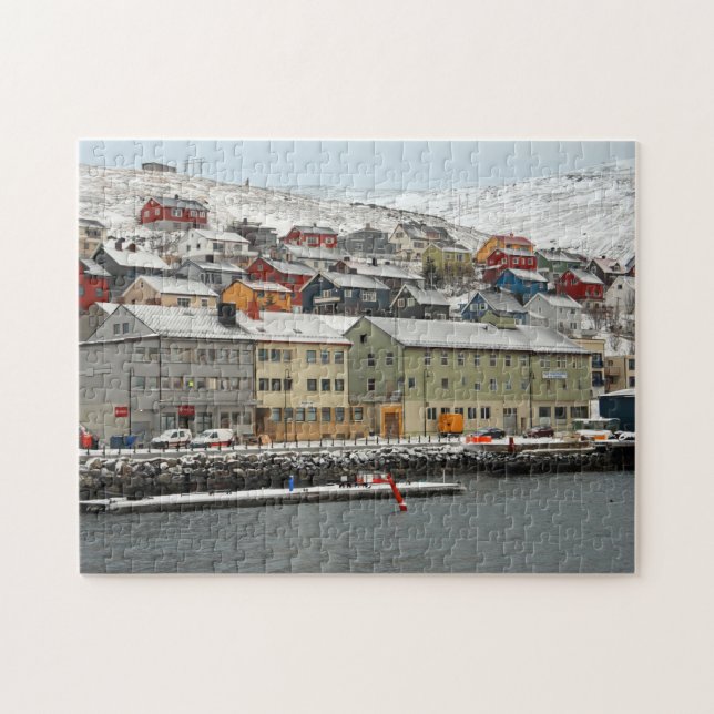 Puzzle Honningsvåg, Noruega 252-pc (Horizontal)