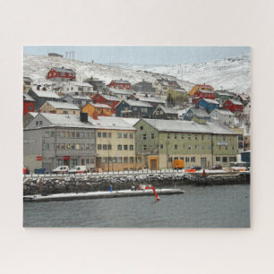 Puzzle Honningsvåg, Noruega 520-pc