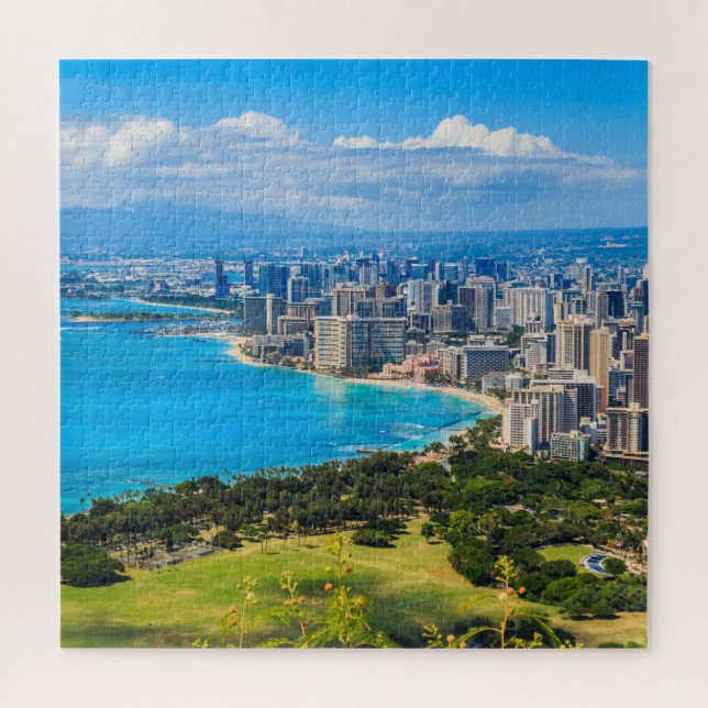 Puzzle Honolulu, Hawaii, Waikiki Beach (Vertical)