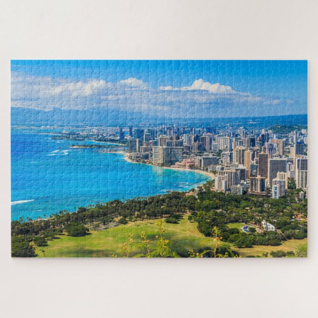 Puzzle Honolulu, Hawaii, Waikiki Beach (Horizontal)