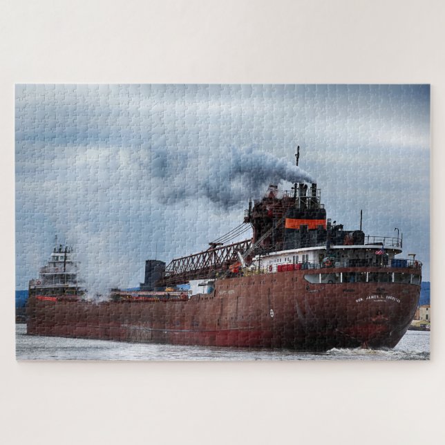 Puzzle Honorable James L Oberstar Barco Duluth Minnesota (Horizontal)
