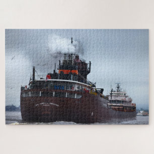 Puzzle Honorable James L Oberstar Barco en el Lago Superi