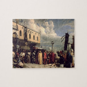Puzzle Honores funerarios dados a Titian que murió en