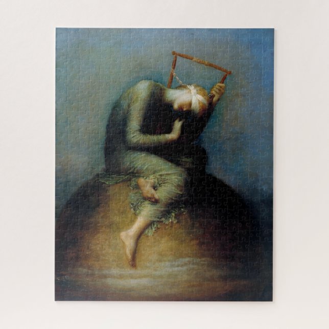 Puzzle Hope George Watts Pintando (Vertical)