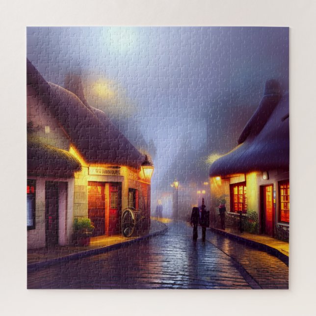 Puzzle Hora de la noche de Canal Zone (Vertical)