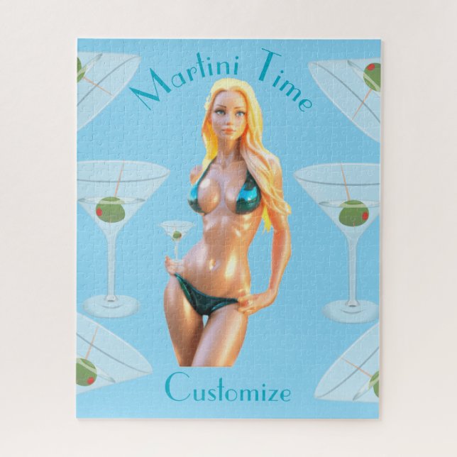 Puzzle Hora de Martini Chica de Bikini Thunder_Cove (Vertical)