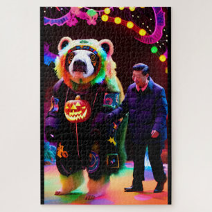 Puzzle Hora del Partido Comunista de Halloween - Ken Gage