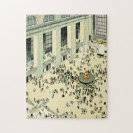 Puzzle Horario ocupado en la Grand Central Station New Yo