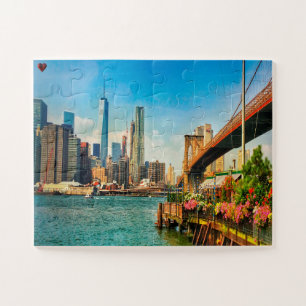 Puzzle Horizonte de Brooklyn Nueva York