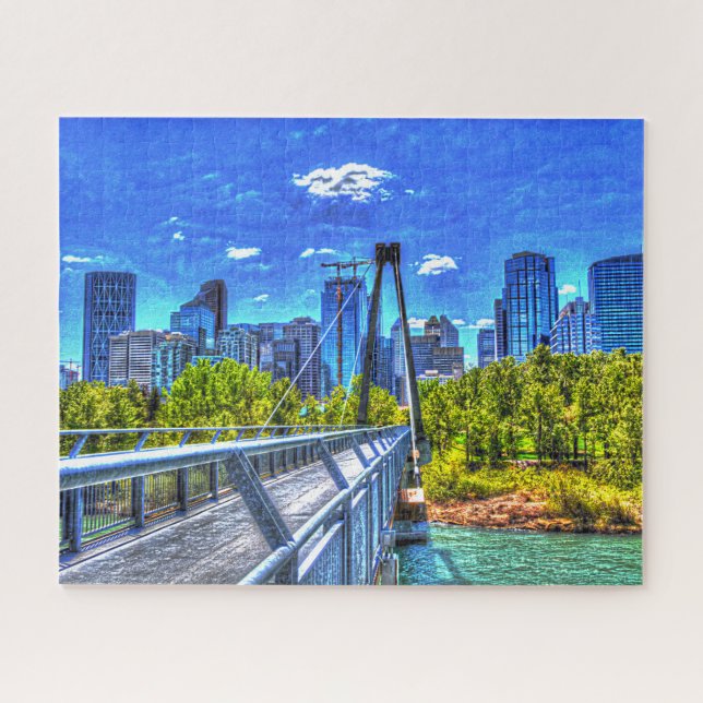 Puzzle Horizonte de Calgary. (Horizontal)