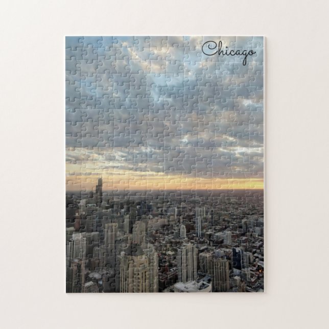 Puzzle Horizonte de Chicago (Vertical)