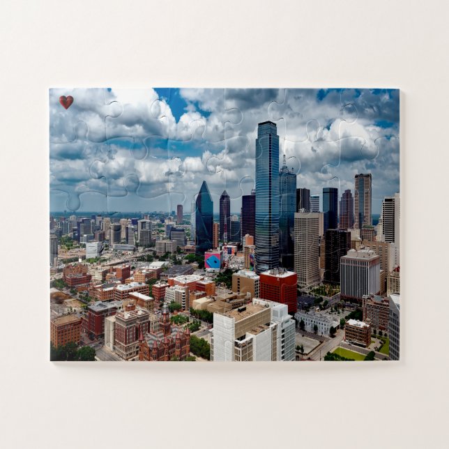 Puzzle Horizonte de Dallas Texas (Horizontal)