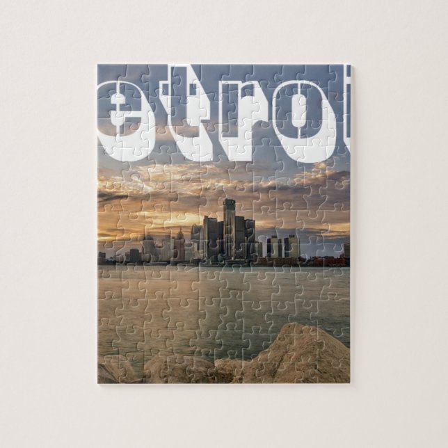 Puzzle Horizonte de Detroit (Vertical)