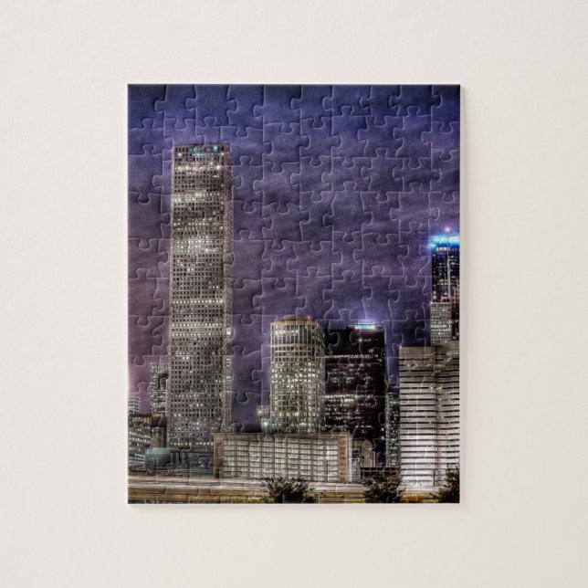Puzzle Horizonte de Houston (Vertical)