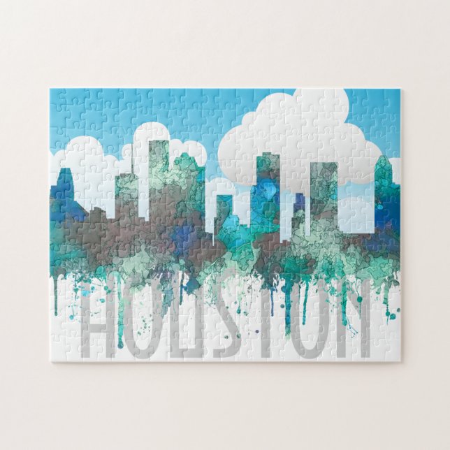 Puzzle Horizonte de Houston, Tejas - selva del SG (Horizontal)