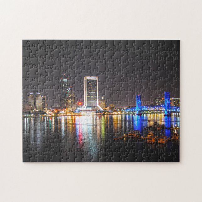 Puzzle Horizonte de Jacksonville la Florida (Horizontal)