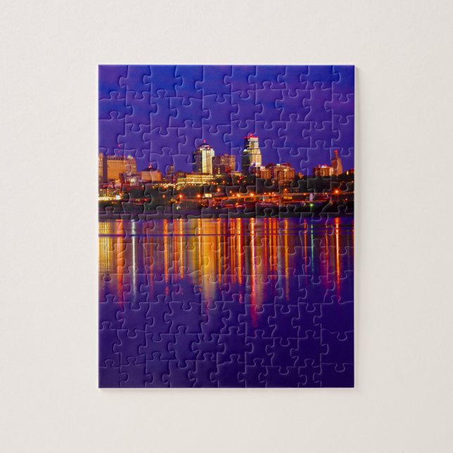 Puzzle Horizonte de Kansas City (Vertical)