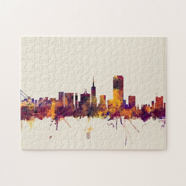 Puzzle Horizonte de la ciudad de San Francisco (Horizontal)