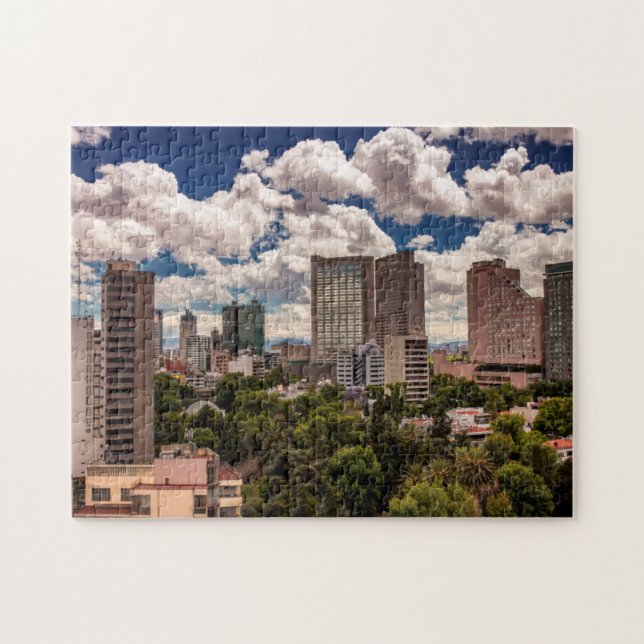 Puzzle Horizonte de los hoteles en Polanco Ciudad de (Horizontal)