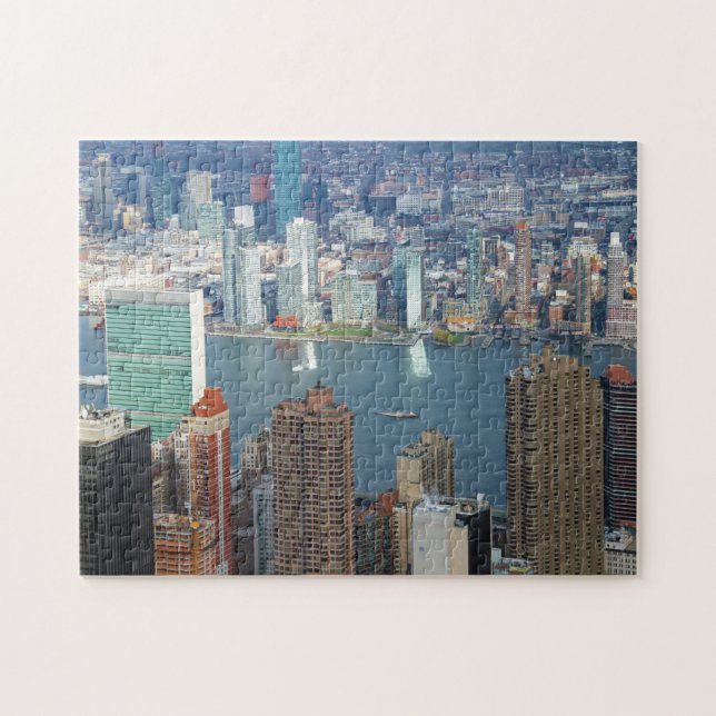 Puzzle Horizonte de Nueva York. (Horizontal)