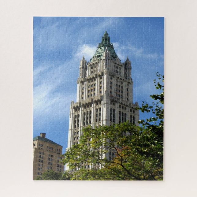 Puzzle Horizonte de Nueva York. (Vertical)