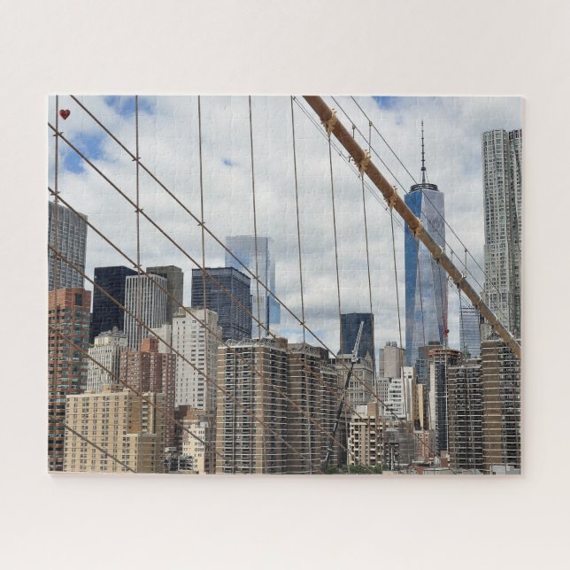 Puzzle horizonte de Nueva York (Horizontal)