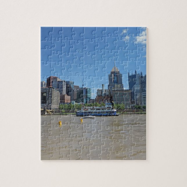Puzzle Horizonte de Pittsburgh del parque de PNC (Vertical)
