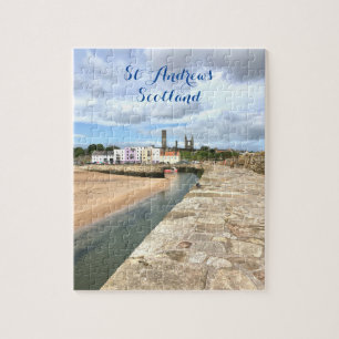 Puzzle Horizonte de Saint Andrews, Fife, Escocia con el