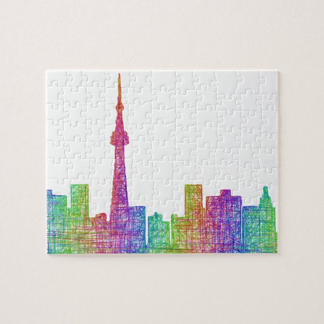 Puzzle Horizonte de Toronto (Horizontal)