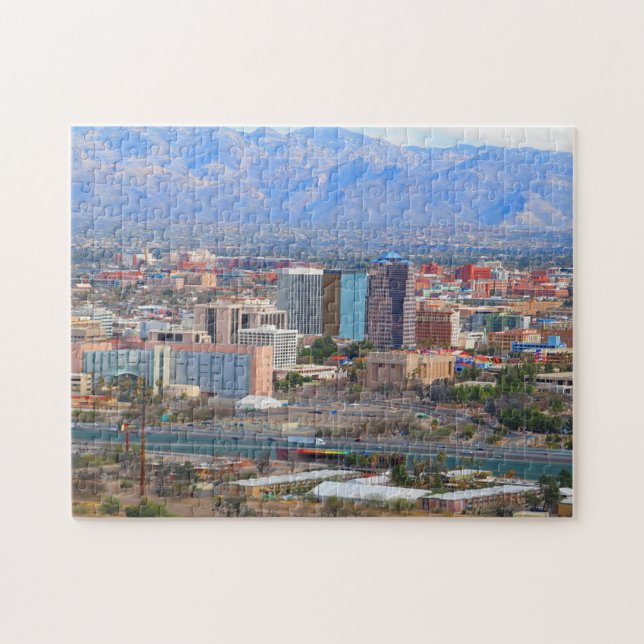 Puzzle Horizonte de Tucson Arizona (Horizontal)