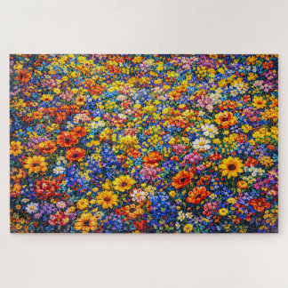 Puzzle Horizonte Radiante: La Oleada Infinita de Flores S