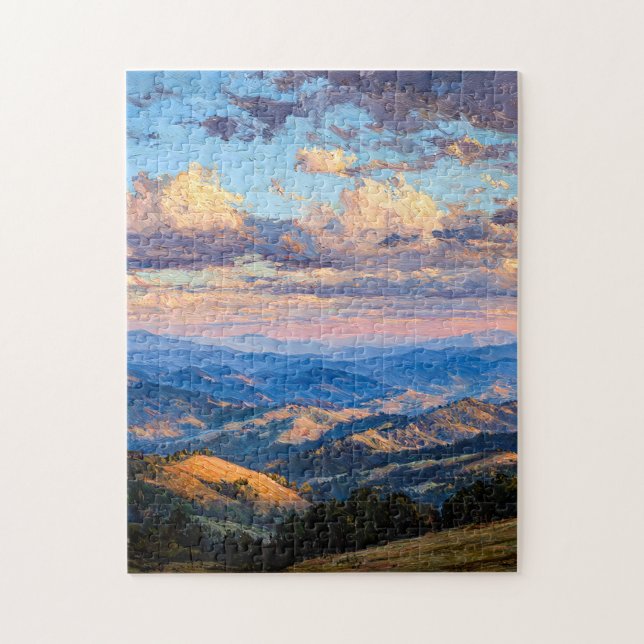 Puzzle Horizontes Azules Interminables (Vertical)
