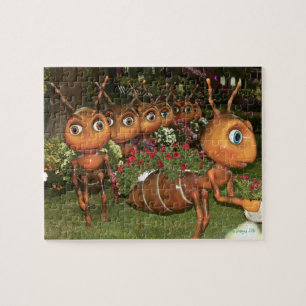Puzzle Hormigas en una misión