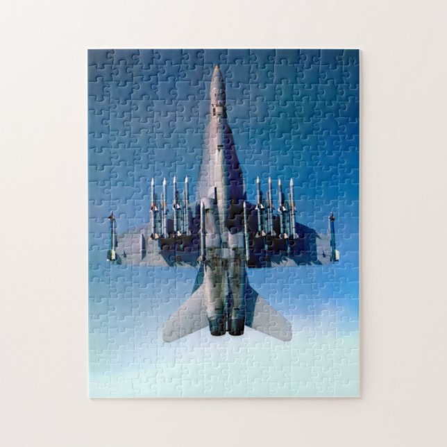 Puzzle HORNET F/A-18C (11x14 PULGADAS) (Vertical)