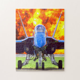 Puzzle HORNET F/A-18C (11x14 PULGADAS)