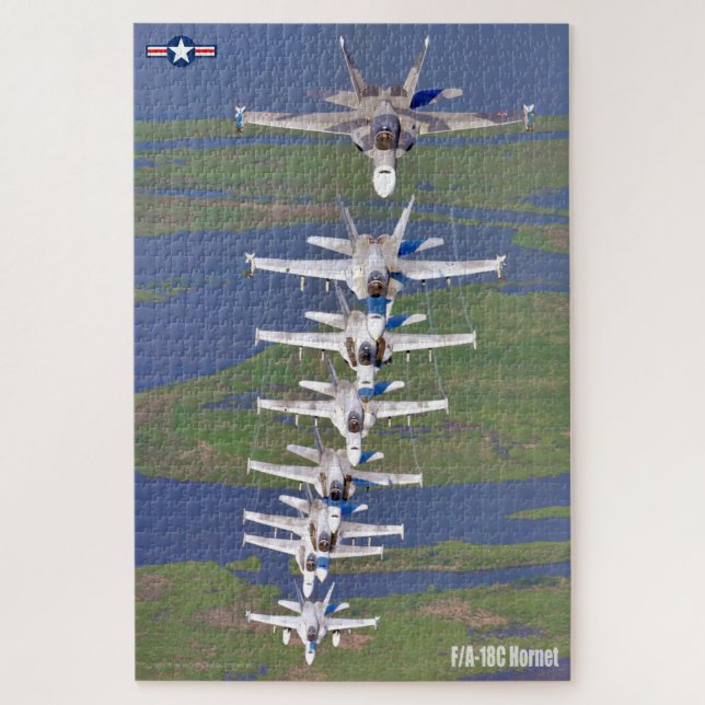 Puzzle HORNET F/A-18C (20x30 PULGADAS) (Vertical)