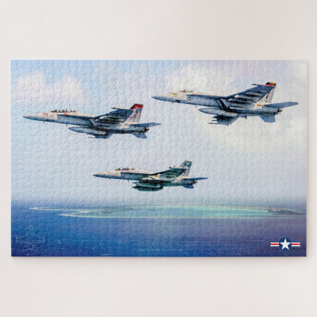 Puzzle HORNET SUPER F/A-18 (20x30 PULGADAS) (Horizontal)