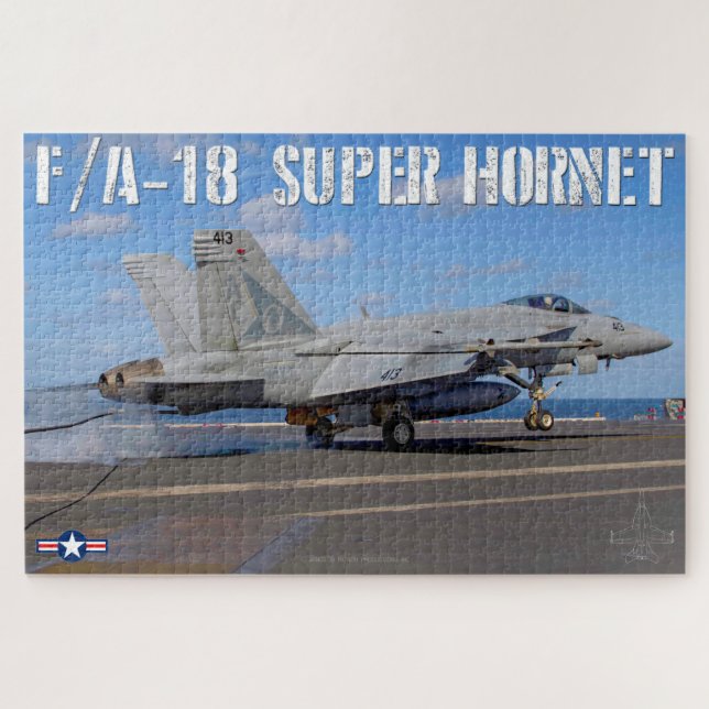 Puzzle HORNET SUPER F/A-18 (20x30 PULGADAS) (Horizontal)