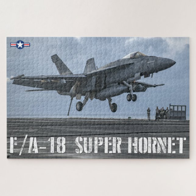 Puzzle HORNET SUPER F/A-18 (20x30 PULGADAS) (Horizontal)