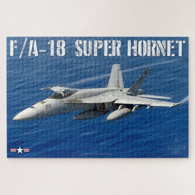 Puzzle HORNET SUPER F/A-18 (20x30 PULGADAS) (Horizontal)