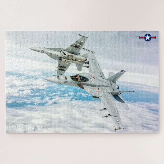 Puzzle HORNET SUPER F/A-18E (20x30 PULGADAS) (Horizontal)