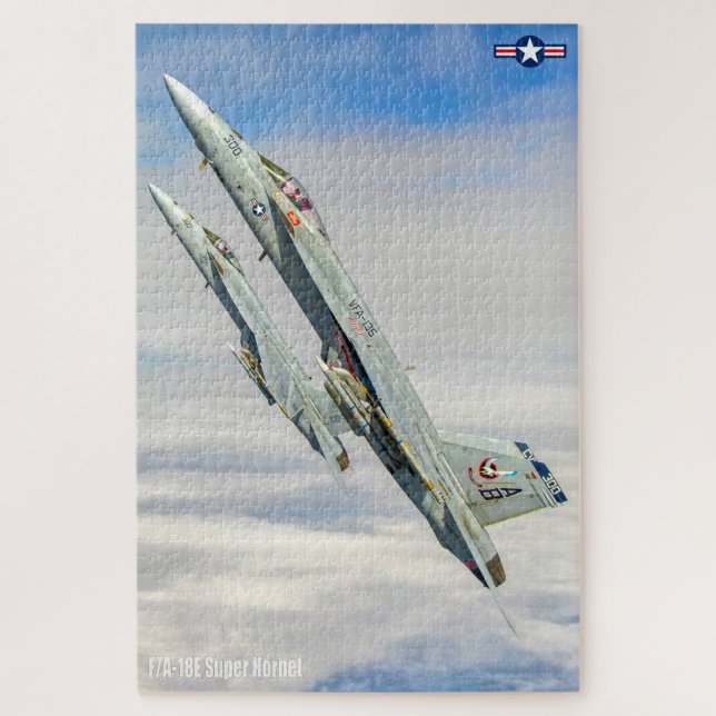 Puzzle HORNET SUPER F/A-18E (20x30 PULGADAS) (Vertical)