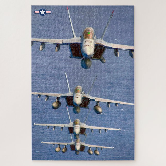 Puzzle HORNET SUPER F/A-18F (20x30 PULGADAS) (Vertical)