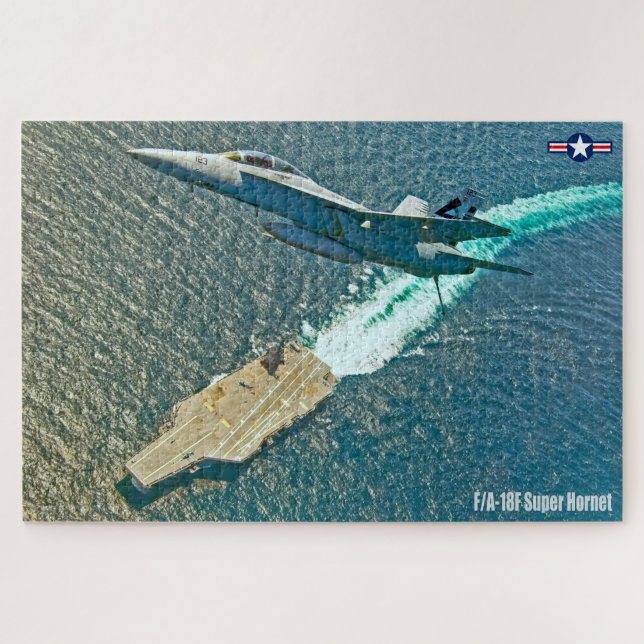 Puzzle HORNET SUPER F/A-18F (20x30 PULGADAS) (Horizontal)
