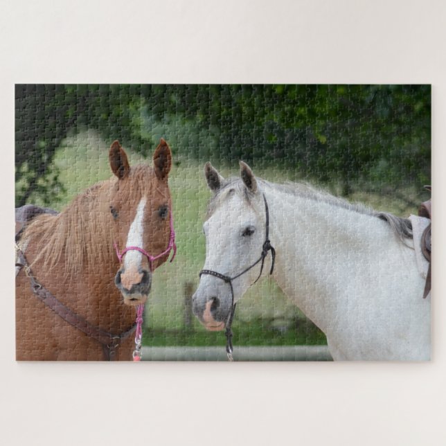 Puzzle Horse Friends (Horizontal)